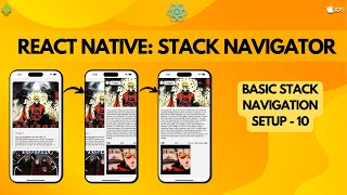 React Native Stack Navigator: Basic Stack Navigation Setup - 10