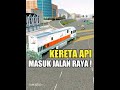 Tiktok Bussid Kereta Api kejar Kereta Api