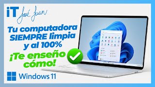 🧹 Cómo Limpiar tu Windows 11 Fácilmente con una Herramienta Oculta 🔍