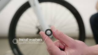 Bird eBike - How to install the front wheel