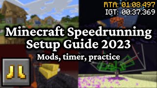 How to Setup Minecraft Speedrunning Guide 2023 (Updated, legal)