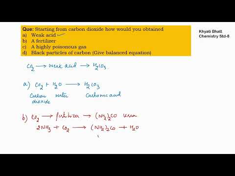 Which mineral reacts with a weak acid to produce bubbles of carbon dioxide?