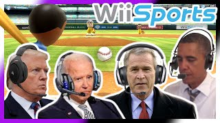 US Presidents Play Baseball in Wii Sports