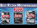 Best Ryzen Motherboard 2023 - Ryzen 7000 & 5000 CPUs (5600X, 7600X, 7800X3D & More)