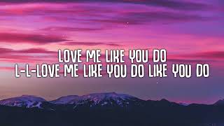 Ellie Goulding - Love Me Like You Do (Lyrics)@thevibeguide