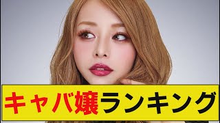 歴代キャバ嬢の人気ランキング