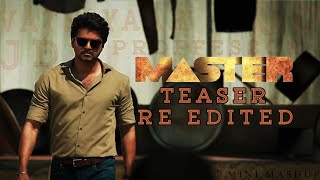 Master teaser|re-edited|Thalapathy Vijay|Vijay Sethupathi|Lokesh|