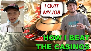 HOW TO ALWAYS WIN AT THE CASINO! (Professional Gambler)