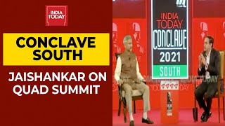 External Affairs Minister Dr S Jaishankar Shares His Views On Quad Summit | Conclave South