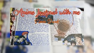 Anime Journal with me - SLAM DUNK #1