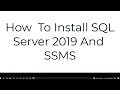 Tutorial 01- Install SQL Server 2019 Step by Step | Developer Edition | Install SSMS