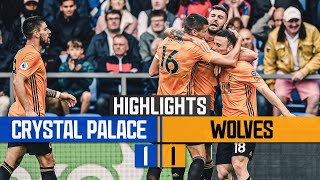 Jota earns a point for ten-man Wolves! Crystal Palace 1-1 Wolves | Highlights