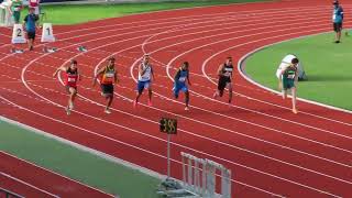 Ht1. 100m Senior Men, Oceania Athletics Championships, Suva Fiji 4 June 2024