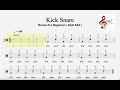 kick snare drums for kids 86bpm u0026 100bpm