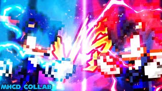 Shadic VS Sonow | Sprite Animation | Collab Part #smeshcollab