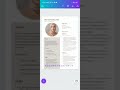 How To Make Resume Using Canva | YouTube Shorts