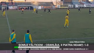 Șomuz Fălticeni – Ceahlăul II Piatra Neamț: 1-0