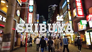 SHIBUYA Tokyo Evening Walk Tour 2022 | 4K  HD Non-Stop