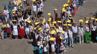 У Полтаві на честь Дня Незалежності утворили \