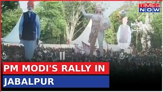 PM Modi's High-Energy Rally In Madhya Pradesh: Celebrating Rani Durgawati's Legacy In Jabalpur