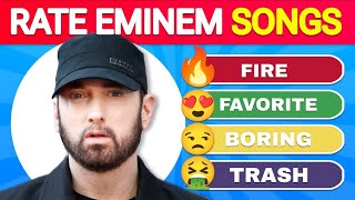 Rate Eminem’s fire bars 🔥 | 2025 Song Quiz Edition | Are you a true Slim Shady fan?