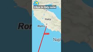 libya to Italy