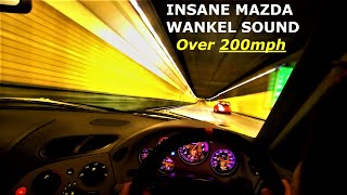 Over 300km/h in Tokyo - 700HP Mazda RX7 FD3S | INSANE engine SOUND