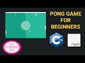 🔥Pong Game with C++ and Raylib - Beginner Tutorial