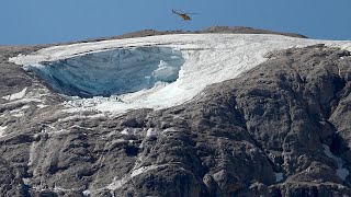 El desprendimiento de un glaciar en los Alpes italianos deja seis fallecidos y 20 desaparecidos