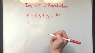 Implicit Differentiation (2 Minutes)