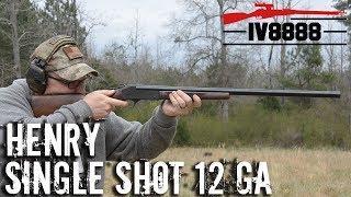 Henry Single Shot 12 Gauge