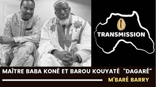 Maître Baba Koné et Barou Kouyaté 