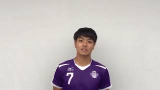 明治大学体育会サッカー部 2019年度 ルーキー特集 木村卓斗