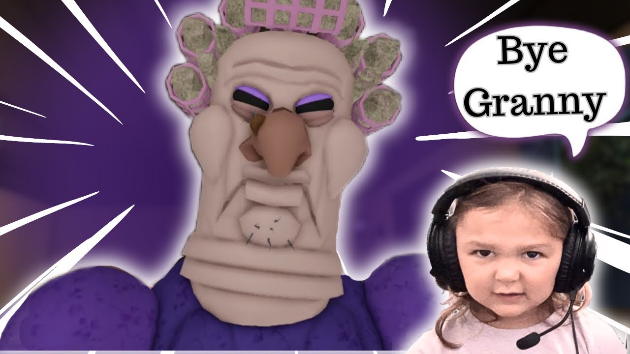 Grumpy Gran Roblox SCARY OBBY Defeat Granny Gameplay - YouTube