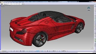 Catia Imagine and shape SUB-D - Ferrari Concept - Antonio Pezzella