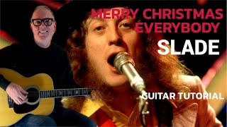 Merry Christmas Everybody - Slade guitar tutorial