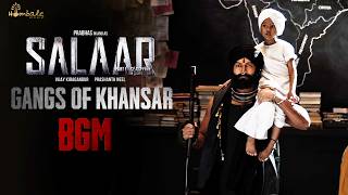 Gangs of Khansar | Music Ravi Basrur | Prabhas | Prasanth | Vijay Kiragandur | Hombale Films