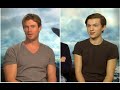 Tom Holland and Chris Hemsworth on which cast member they'd eat first!