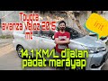 Tes irit avanza veloz 2015 bisa tembus 14,1 km/liter dijalan padat