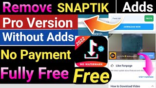 How To Download SnapTik New Version / Remove Adds / On Android / Sheeraz Jaffri TV