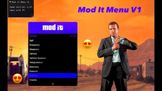 How To Install Mod It Menu Free \u0026 Showcase | Best GTAV Online Menu For 1.67 | Updated To 1.68