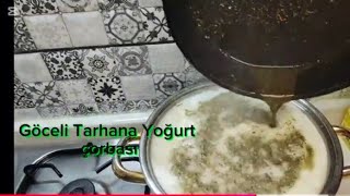 Göceli Tarhana Yoğurt Çorba Tarifi @PRATİKYEMEKTARİFLERİİ1 @farmya @SophiaSatisfyingSlime @