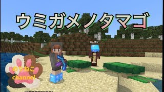 【マインクラフト】アプデ　ウミガメ探し　マイクラwin10実況　#165