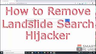 How to Remove Landslide Search Hijacker from All Browsers