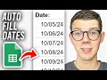 How To Auto Fill Dates In Google Sheets - Full Guide
