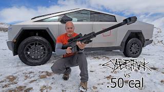 Is the Cybertruck *ACTUALLY* bulletproof?!  (vs .50 cal rifle)