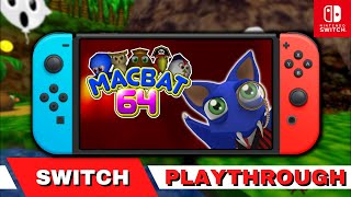 Macbat 64 | Kiwi 64 (Full Playthrough) | Switch
