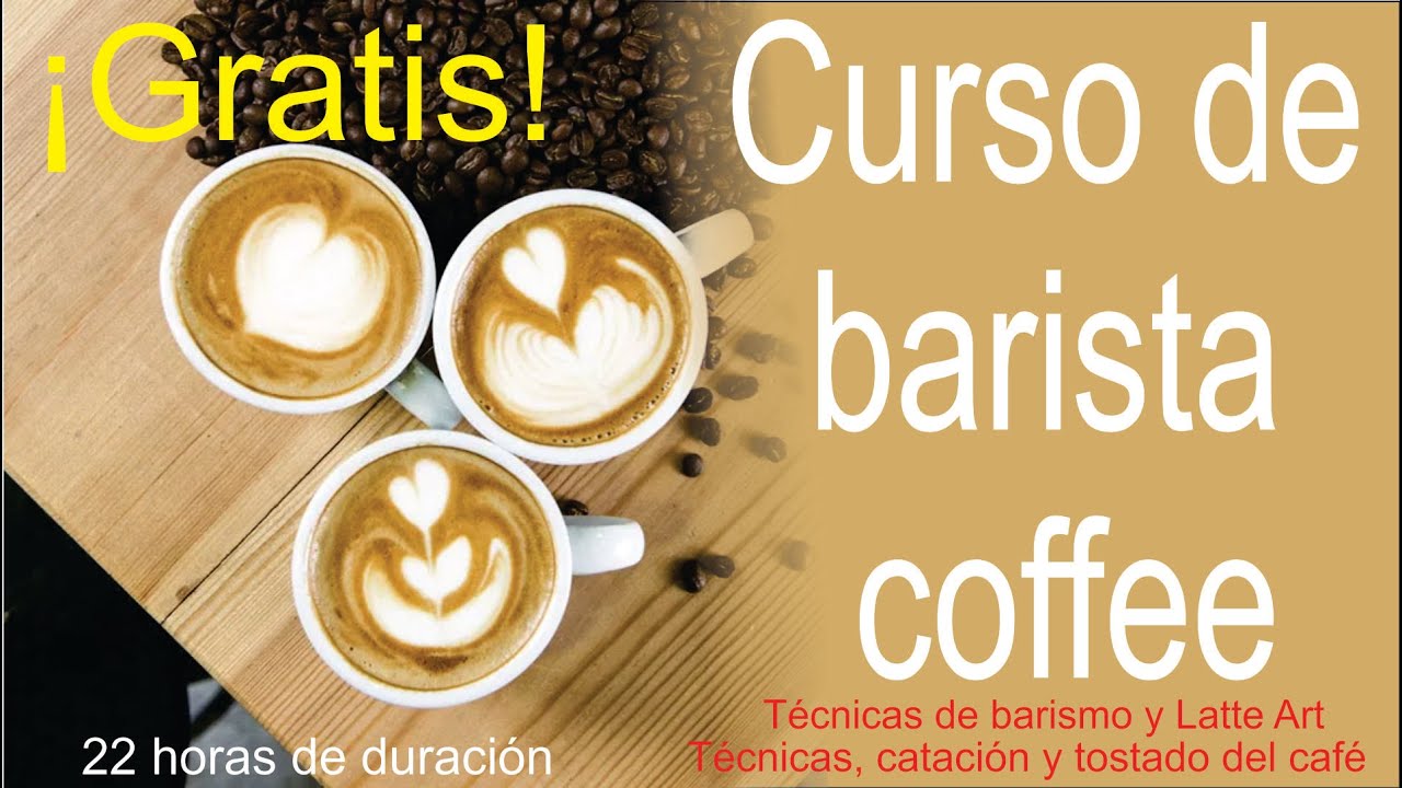 Curso De Barista Coffee ¡GRATIS! - YouTube