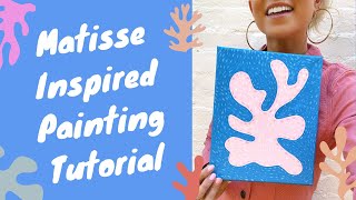 Henri Matisse Painting Tutorial | Acrylic | Sip and Paint