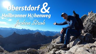 Oberstdorf - spektakuläre Wanderung Heilbronner Höhenweg bei bestem Wetter !!!